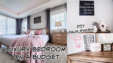 Diy Master Bedroom Transformation Timelapse Bedroom Makeover Before And After Youtube