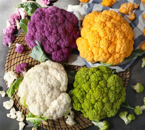 Cauliflower Colors Treelicious Orchards