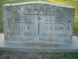 Ida Patty Hand 1882 1933 Mémorial Find a Grave