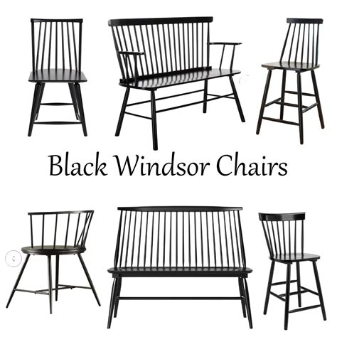 The Best Black Windsor Chairs and Furniture | At Lane and High