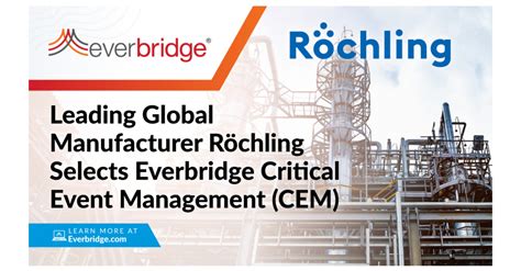 Leading Dach Based Global R Chling Group Selects Everbridge Critical