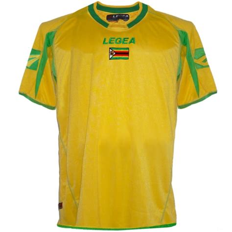 Zimbabwe National team Home football shirt 2008 - Legea - SportingPlus ...