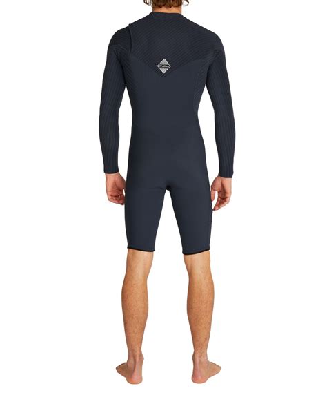 Buy Hyperfreak Mm Long Sleeve Springsuit Chest Zip Wetsuit Black By