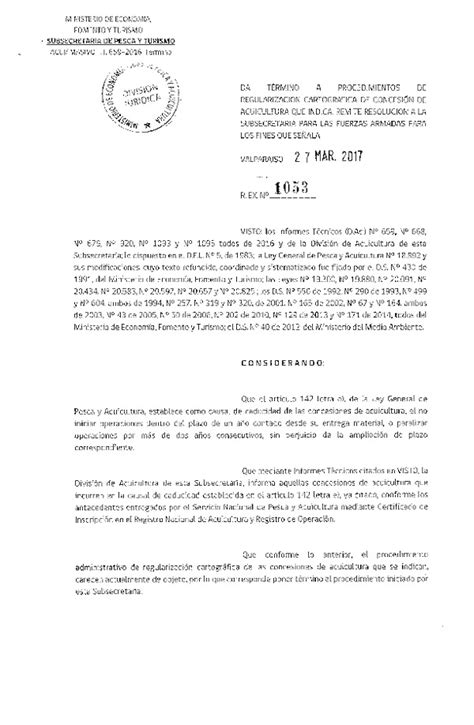 Res Ex N Da Termino A Procedimiento De Regularizaci N