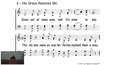 His Grace Reaches Me Church Of Christ Congregational Acapella Singing