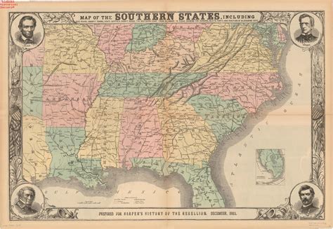 Map Of The Southern States - Maping Resources