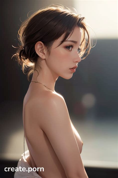 Professional Photography Side View Sideboob Hentai AI Porn