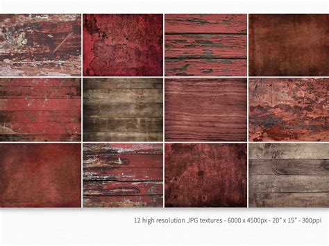 Rustic Barn Textures Barn Wood Textures Rustic Wood Red Etsy