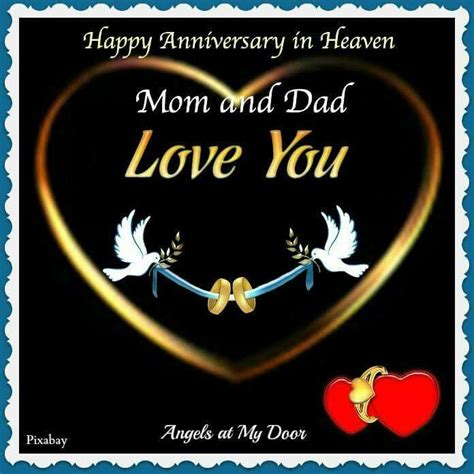 Happy anniversary in heaven heavenly anniversary wishes – Artofit