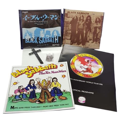 Black Sabbath The Ten Year War Uk Vinyl Box Set —