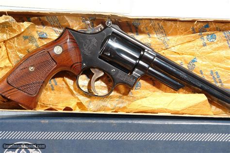 Smith Wesson Model Combat Magnum Or Magnum Blue