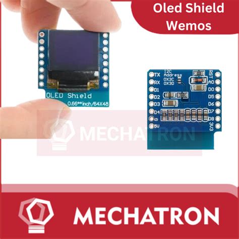 Jual Oled Shield Wemos D Mini Inch X Iic I C Kota Depok