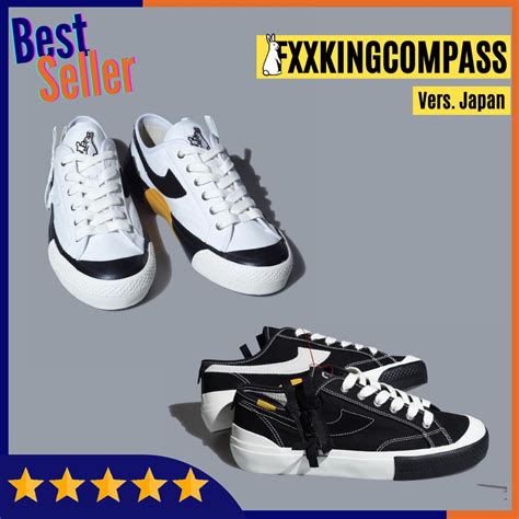 Jual BNIB SEPATU COMPASS Low X FR2 V1 V2 FXXXKINGRABBITS JAPAN Not