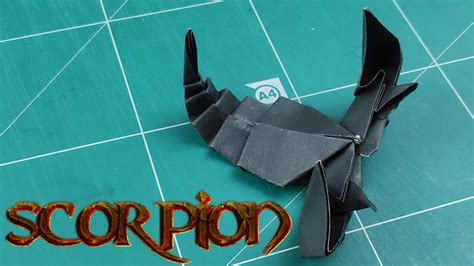 Origami Easy 3D Scorpion How To Make Paper Scorpion Tutorial DIY