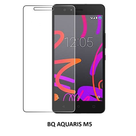 Cristal Templado Para Bq Aquaris M Protector Pantalla Vidrio Premium