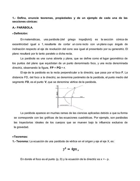 C Nicas Ecuaciones Param Tricas Y Coordenadas Polares Pdf