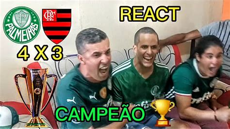 React Palmeiras X Flamengo Final Da Super Copa Do Brasil Verd O