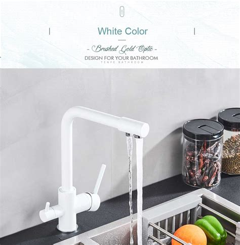 On Sale Chrome Purified Water Kitchen Faucet Pure Water Filter Deck