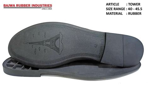 Black Rubber Shoe Sole Size 40 To 46 At Rs 120 Pair In Agra ID