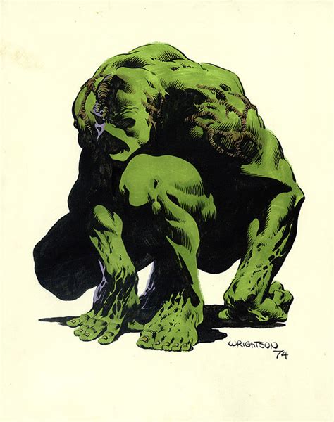 Cap N S Comics Swamp Thing By Berni Wrightson