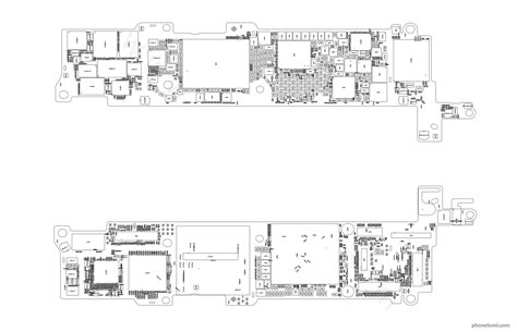 Iphone Se Parts Diagram Iphone Diagram Parts Apple Blackberr