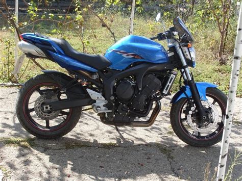 Купить б у Yamaha FZ инжектор передач в Москве голубой naked bike года на Авто ру ID