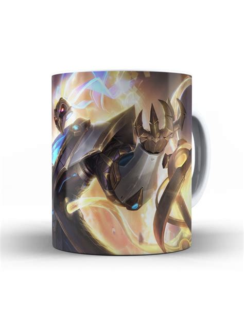 Caneca LOL Gamer Thresh Pulsefire Edição de Prestígio