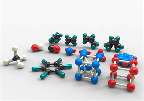 3d Model Atoms Molecules Turbosquid 1329618