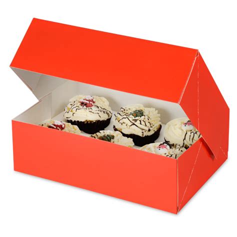 Cupcakes Cupcake Box F R Cupcakes Rot Meincupcake Shop