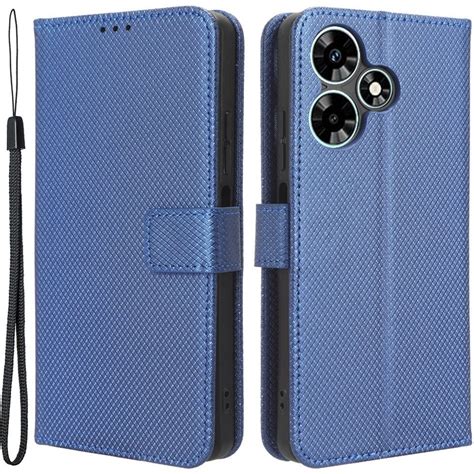 Etui z klapką do Infinix Hot 30i Wallet Smart Magnet niebieskie sklep XGSM pl