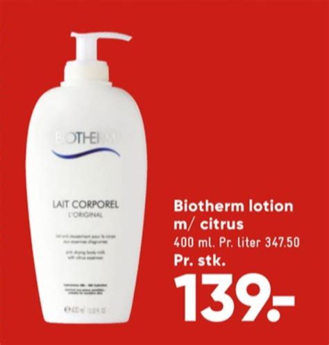 Biotherm Bodylotion Tilbud Hos Bilka