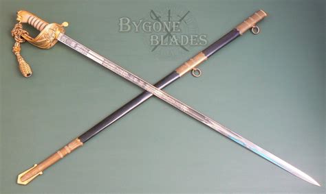 British Named Senior Royal Navy Officers Sword By Wilkinson Bygone Blades