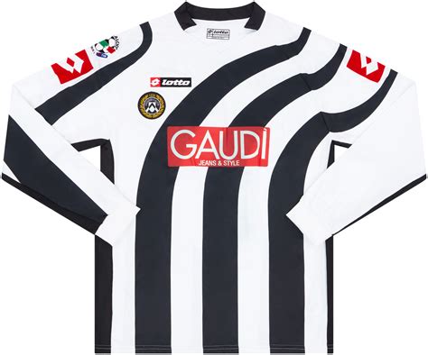 2006 07 Udinese Match Issue Home L S Shirt Barreto 7