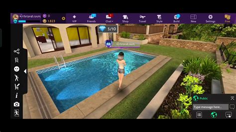 Chelsea Visits At Her Bodrum Villa To Collect Gems On Avakin Life