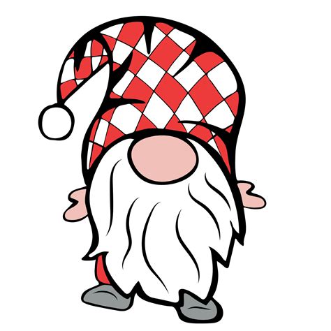 Cute Gnome In Hat 17632902 Vector Art At Vecteezy