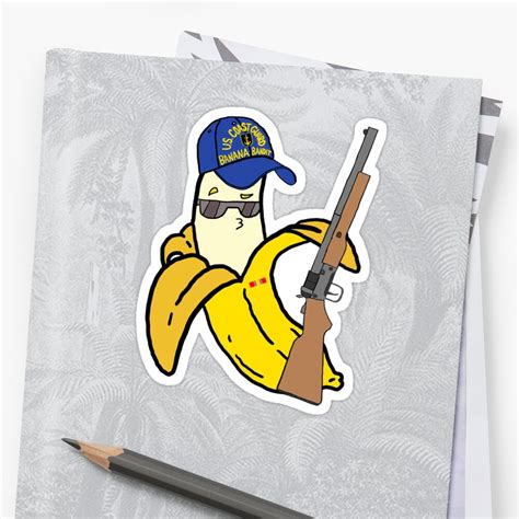 Banana Bandit Sticker By Bananabandit103 Redbubble