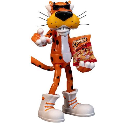 Jada Toys Cheetos Chester Cheetah Flamin Hot Glow In The Dark Inch Action
