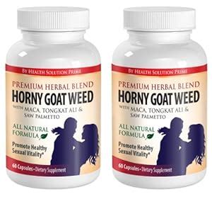 Amazon Premium Horny Goat Weed With Maca L Dopa Tongkat Ali