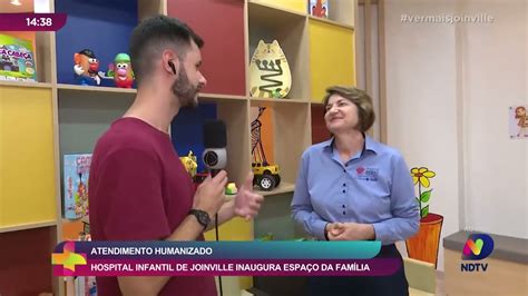 Atendimento humanizado Hospital Infantil de Joinville inaugura Espaço