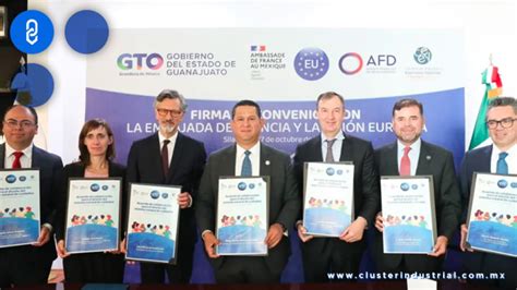 Cluster Industrial Francia Y Guanajuato Firman Convenio De Colaboraci N