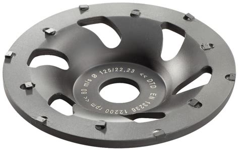 Diamond Cup Wheel For Concrete 125 Mm Rs 14 125 17 125 Metabo