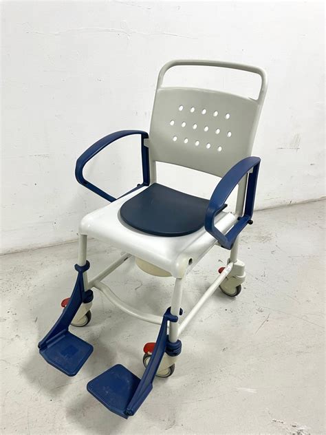 Robotec Bonn Shower Commode Chair Health Nutrition Assistive