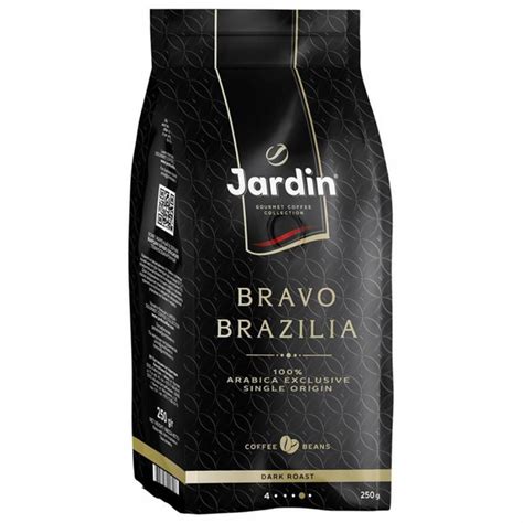 Jardin Кофе в зернах Bravo Brazilia, 250 г купить на OZON по низкой ...