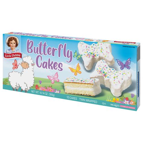 Little Debbie Butterfly Cakes 10ct Hy Vee Aisles Online Grocery Shopping