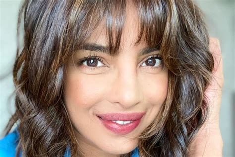 Priyanka Chopra Flaunts Her Bangs With Gorgeous Selfie Says New Hair Dont Care Newshunt