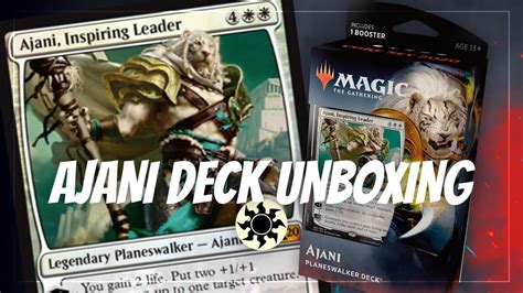 Mtg Core Set Ajani Planeswalker Deck M Ajani Deck Youtube