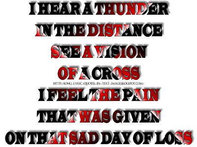 Song Lyric Quotes In Text Image My Own Prison Creed Song Quote Image