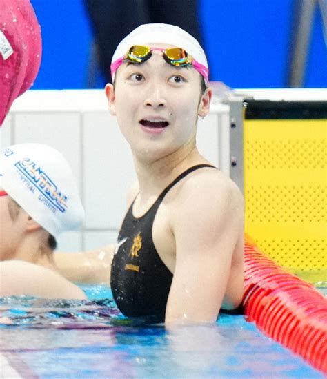 ＜第97回日本選手権水泳競技大会 最終日＞女子50メートル自由形決勝、優勝を果たす池江（撮影・会津 智海） ― スポニチ Sponichi