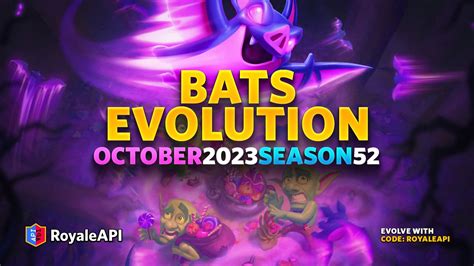 Bats Evolution - Clash Royale Season 52 (October 2023) | Clash Royale