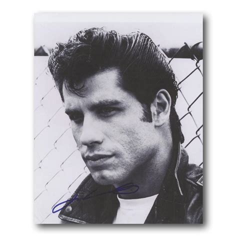 John Travolta Autograph Signed Photograph